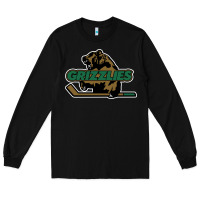 Black utah grizzlies Long Sleeve Tee - linhVisuals