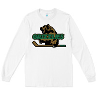 White utah grizzlies Long Sleeve Tee - linhVisuals