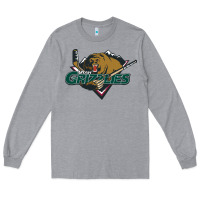 Heather Grey utah grizzlies Long Sleeve Tee - linhVisuals