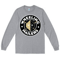 Heather Grey wheeling nailers Long Sleeve Tee - linhVisuals