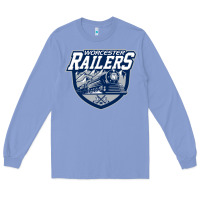 Colony Blue worcester railers Long Sleeve Tee - linhVisuals