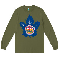 Army Green toronto marlies Long Sleeve Tee - linhVisuals