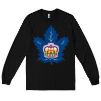Black toronto marlies Long Sleeve Tee - linhVisuals