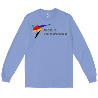 Colony Blue world taekwondo sports Long Sleeve Tee - linhVisuals