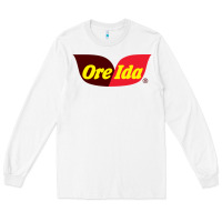 White Ore-Ida Long Sleeve Tee - linhVisuals