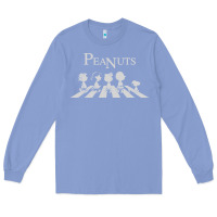 Colony Blue peanuts Long Sleeve Tee - linhVisuals