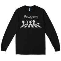 Black peanuts Long Sleeve Tee - linhVisuals