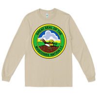 Mushroom great seal of the muscogee nation Long Sleeve Tee - linhVisuals
