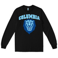 Black columbia university Long Sleeve Tee - linhVisuals