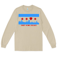 Mushroom sweet home chicago Long Sleeve Tee - linhVisuals