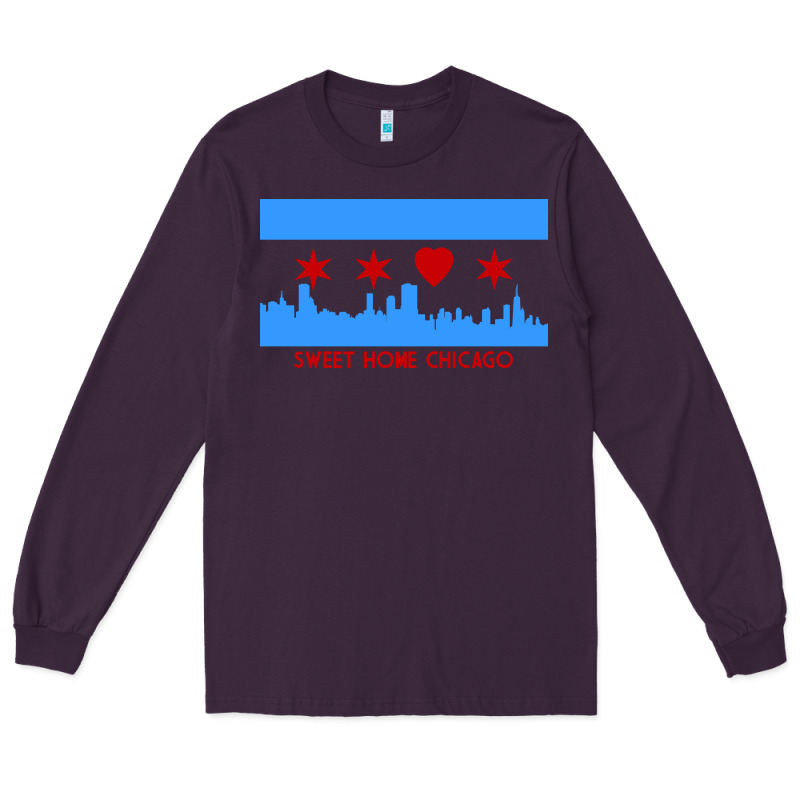 Sweet Home Chicago Long Sleeve Tee by linhVisuals | Teevron