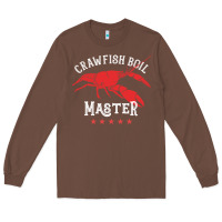 Chestnut 5 stars crawfish boil master big red lobster Long Sleeve Tee - linhVisuals