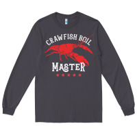 Smoke 5 stars crawfish boil master big red lobster Long Sleeve Tee - linhVisuals