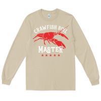 Mushroom 5 stars crawfish boil master big red lobster Long Sleeve Tee - linhVisuals