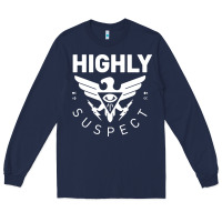 Navy highly suspect 2022 Long Sleeve Tee - linhVisuals