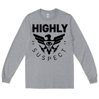 Heather Grey highly suspect 2022 Long Sleeve Tee - linhVisuals