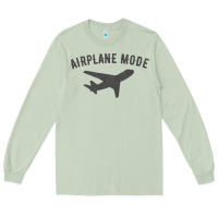 Matcha airplane mode funny traveling design with flying plane Long Sleeve Tee - linhVisuals