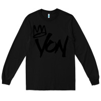 Black KING VON Long Sleeve Tee - linhVisuals