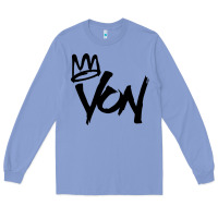Colony Blue KING VON Long Sleeve Tee - linhVisuals