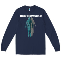 Navy Ben Howard Long Sleeve Tee - linhVisuals