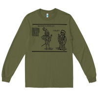 Army Green doctor faustus vintage illustration design Long Sleeve Tee - linhVisuals
