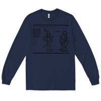 Navy doctor faustus vintage illustration design Long Sleeve Tee - linhVisuals