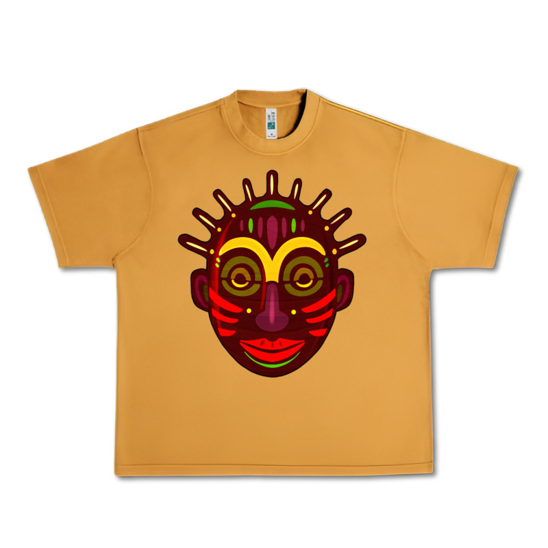 African Masks 2 Urban Heavy Tee by BundleAndBundleShop | Teevron