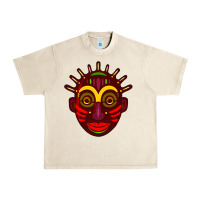 Sandshell african masks 2 Urban Heavy Tee - BundleAndBundleShop