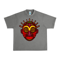 Tornado african masks 2 Urban Heavy Tee - BundleAndBundleShop