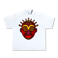 White african masks 2 Urban Heavy Tee - BundleAndBundleShop