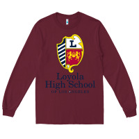 Burgundy loyola high school los angeles Long Sleeve Tee - linhVisuals