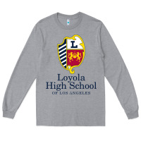 Heather Grey loyola high school los angeles Long Sleeve Tee - linhVisuals