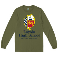 Army Green loyola high school los angeles Long Sleeve Tee - linhVisuals