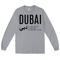 Heather Grey dubai united arab emirates Long Sleeve Tee - linhVisuals