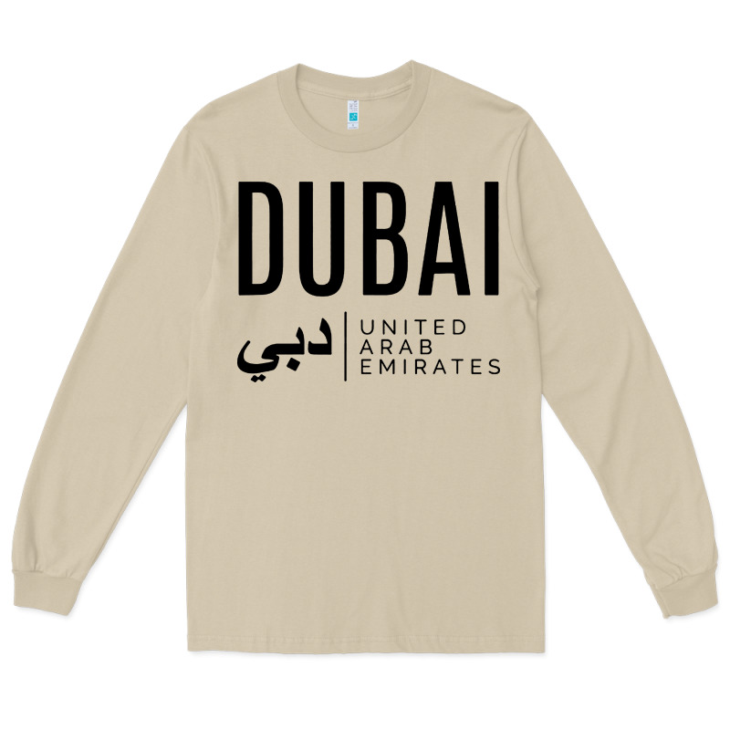 Dubai United Arab Emirates Long Sleeve Tee by linhVisuals | Teevron