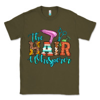 Army Green the hair whisperer Classic Tee - Artiststas