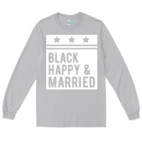 Moon Dust black happy & married funny wedding gifts Long Sleeve Tee - linhVisuals