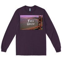 Plum f u l l h o u s e Long Sleeve Tee - linhVisuals