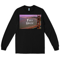 Black f u l l h o u s e Long Sleeve Tee - linhVisuals