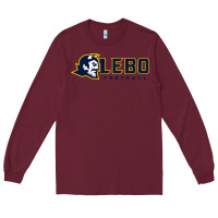 Burgundy mt lebanon football Long Sleeve Tee - linhVisuals