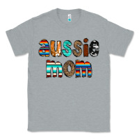 Heather Grey Aussie mom Classic Tee - CowCowDesign