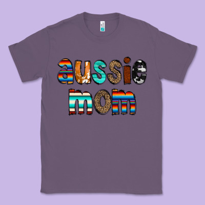 Aussie Mom Classic Tee Designed By Cowcowdesign