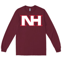 Burgundy north hills high school Long Sleeve Tee - linhVisuals