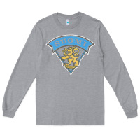 Heather Grey faded style suomi finland lion design Long Sleeve Tee - linhVisuals