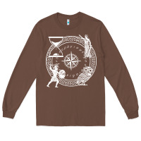 Chestnut the four stoic virtues   stoicism Long Sleeve Tee - linhVisuals