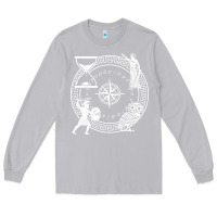 Moon Dust the four stoic virtues   stoicism Long Sleeve Tee - linhVisuals