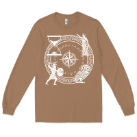 Toasted Coconut the four stoic virtues   stoicism Long Sleeve Tee - linhVisuals