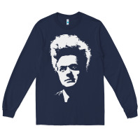 Navy eraserhead Long Sleeve Tee - linhVisuals
