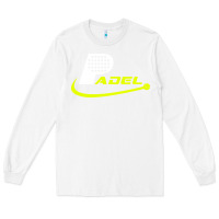 White padel Long Sleeve Tee - linhVisuals