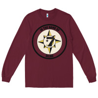 Burgundy five percent nation of islam vintage look design Long Sleeve Tee - linhVisuals